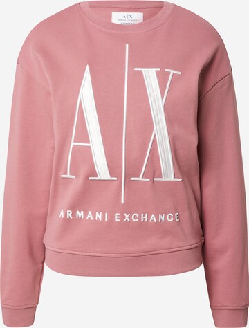 ARMANI EXCHANGE Sweatshirt '8NYM02' in Pink: front
