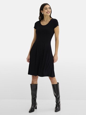 bonprix Jerseykleid in Schwarz: Vorderseite