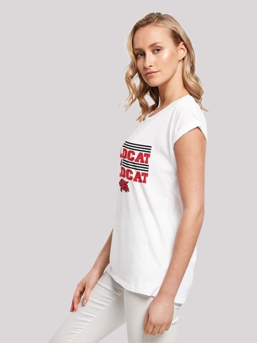 T-shirt 'Disney High School Musical Once Wildcat Always' F4NT4STIC en blanc