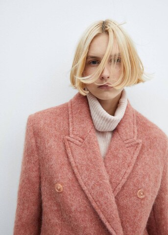 MANGO Between-Seasons Coat 'Beauty' in Pink