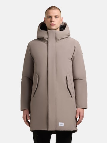 khujo Winter Coat 'Fogg' in Beige: front