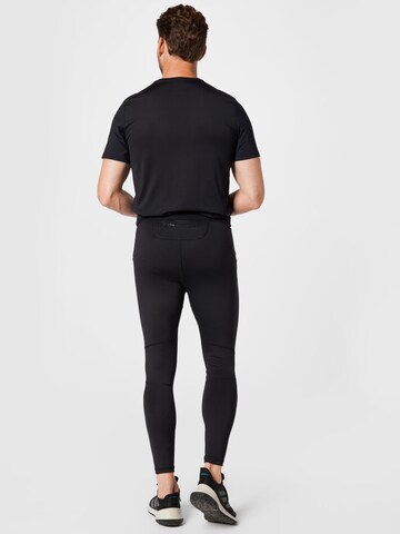 Reebok Skinny Sporthose in Schwarz