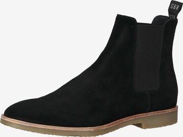 Gordon & Bros Chelsea Boots in Schwarz: predná strana