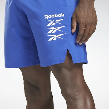 mėlyna Reebok Standartinis Sportinės kelnės