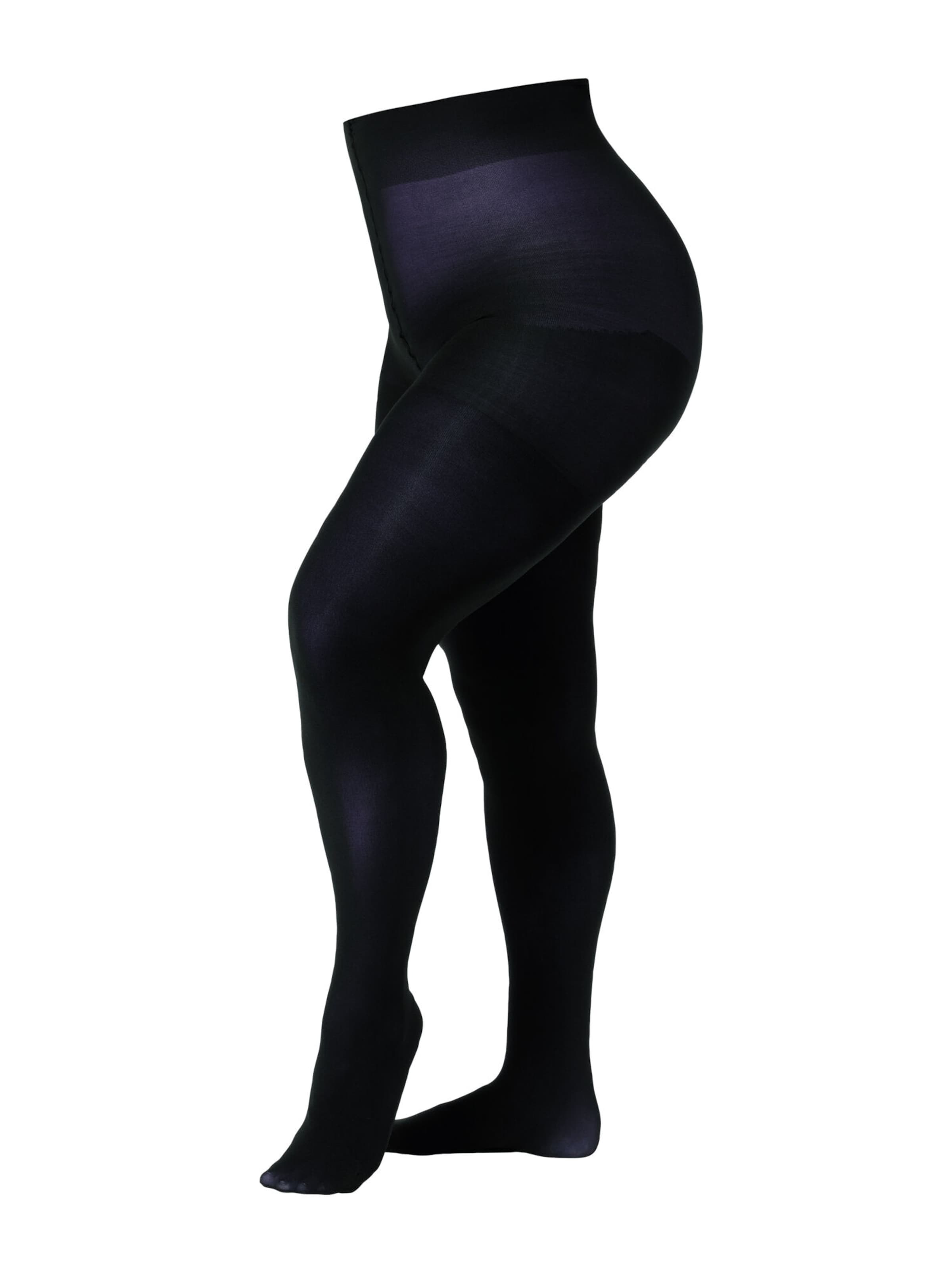 camano Feinstrumpfhose in Schwarz: Vorderseite