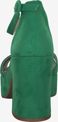 s.Oliver Strap Sandals '28318' in Green