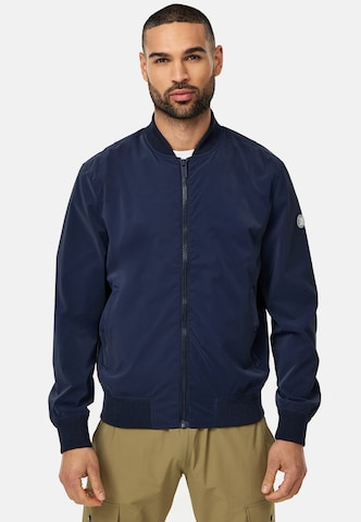 INDICODE JEANS Between-season jacket ' Ignam ' in Blue: front