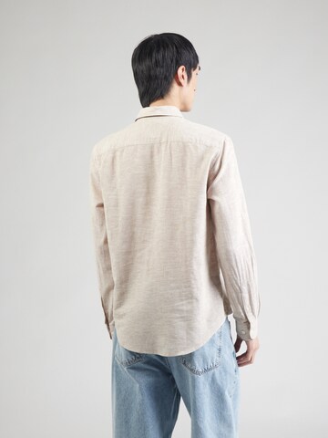 Coupe regular Chemise 'ONSCaiden' Only & Sons en beige