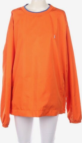 Polo Ralph Lauren Sweatshirt / Sweatjacke XL in Orange: predná strana