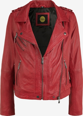 BUFFALO Between-Season Jacket 'BE Proud' in Red: front