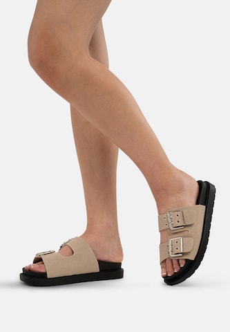 Mule Salinyang en beige