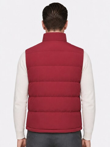 ALLTHEMEN Vest 'Wärmetrage' in Red