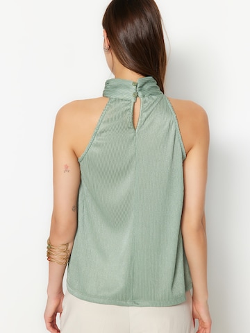 Trendyol Top 'Blouse' | zelena barva