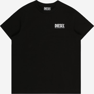 DIESEL Shirt 'UTIER' in Black: front