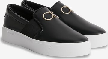 Scarpa slip-on di Calvin Klein in nero