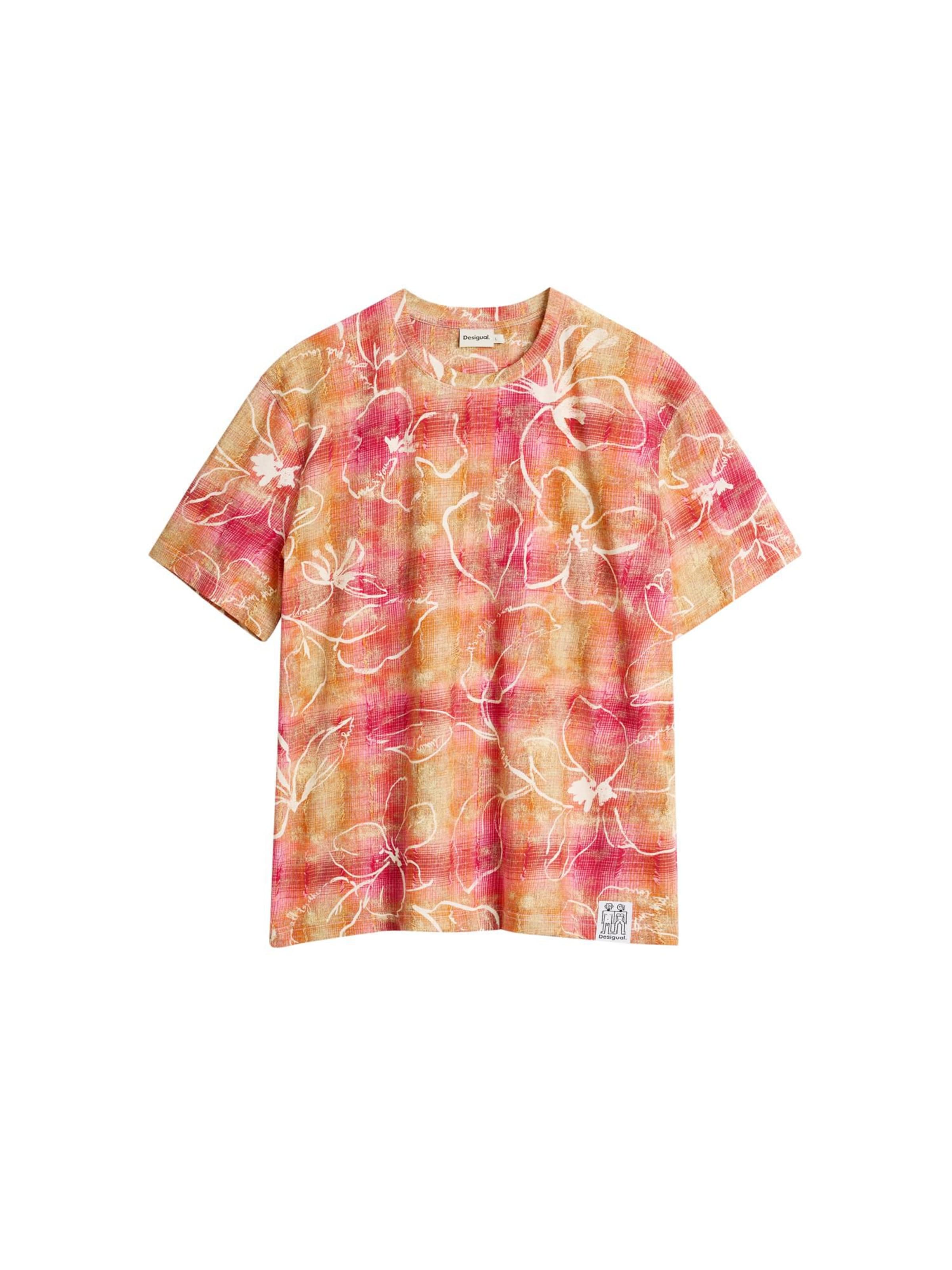 Desigual Shirt in Rood: voorkant