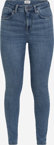 Only Petite Skinny Jeans 'POWER' in Blue: front