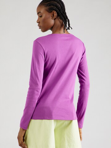 T-shirt UNITED COLORS OF BENETTON en violet