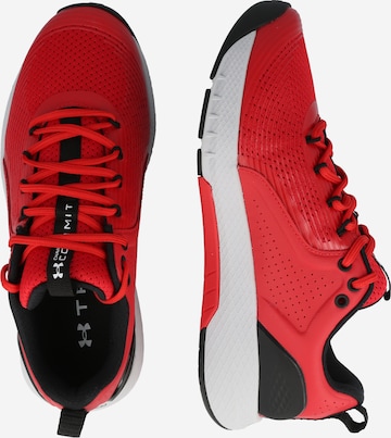UNDER ARMOUR Спортни обувки 'Charged Commit 3' в червено