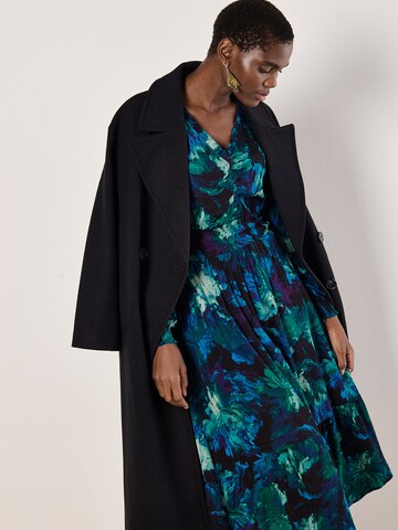 Apricot Abstract Floral Midaxi Dress ' ' in Grün