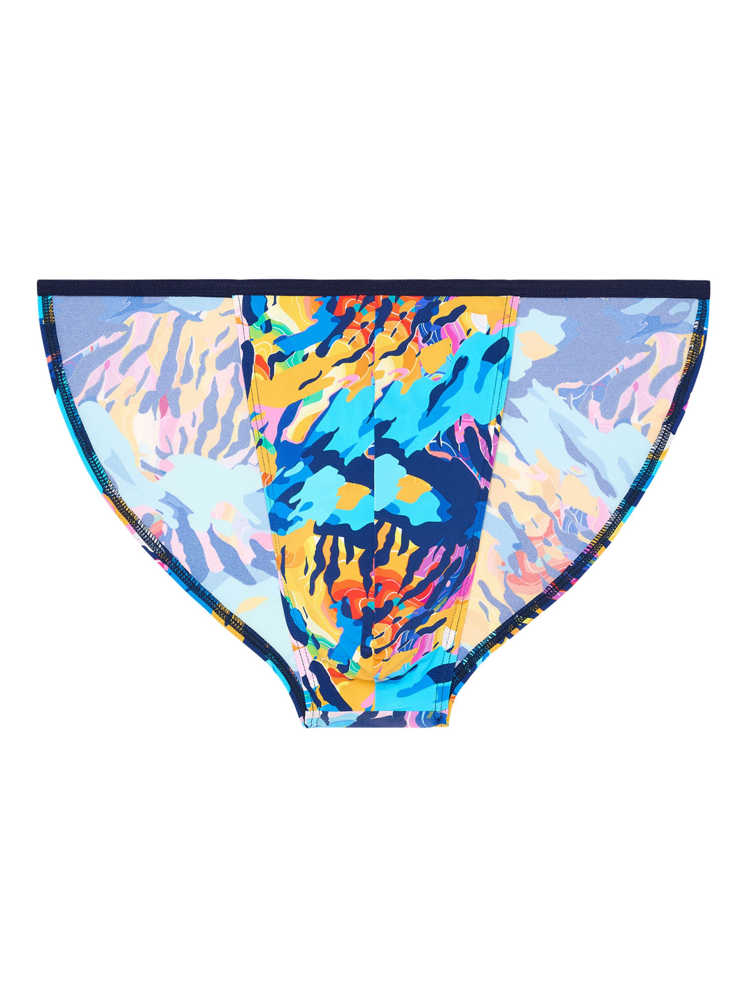 HOM Tanga ' Funky Styles ' in Blau: Vorderseite