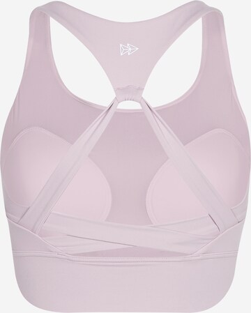 Yvette Sports Bustier Sport-BH 'Joey' in Pink