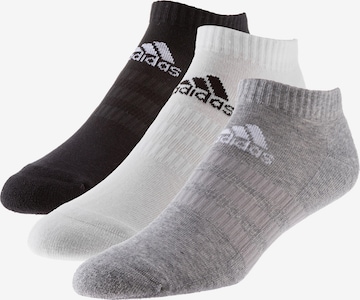 ADIDAS PERFORMANCE Athletic Socks 'Cush' in Grey: front