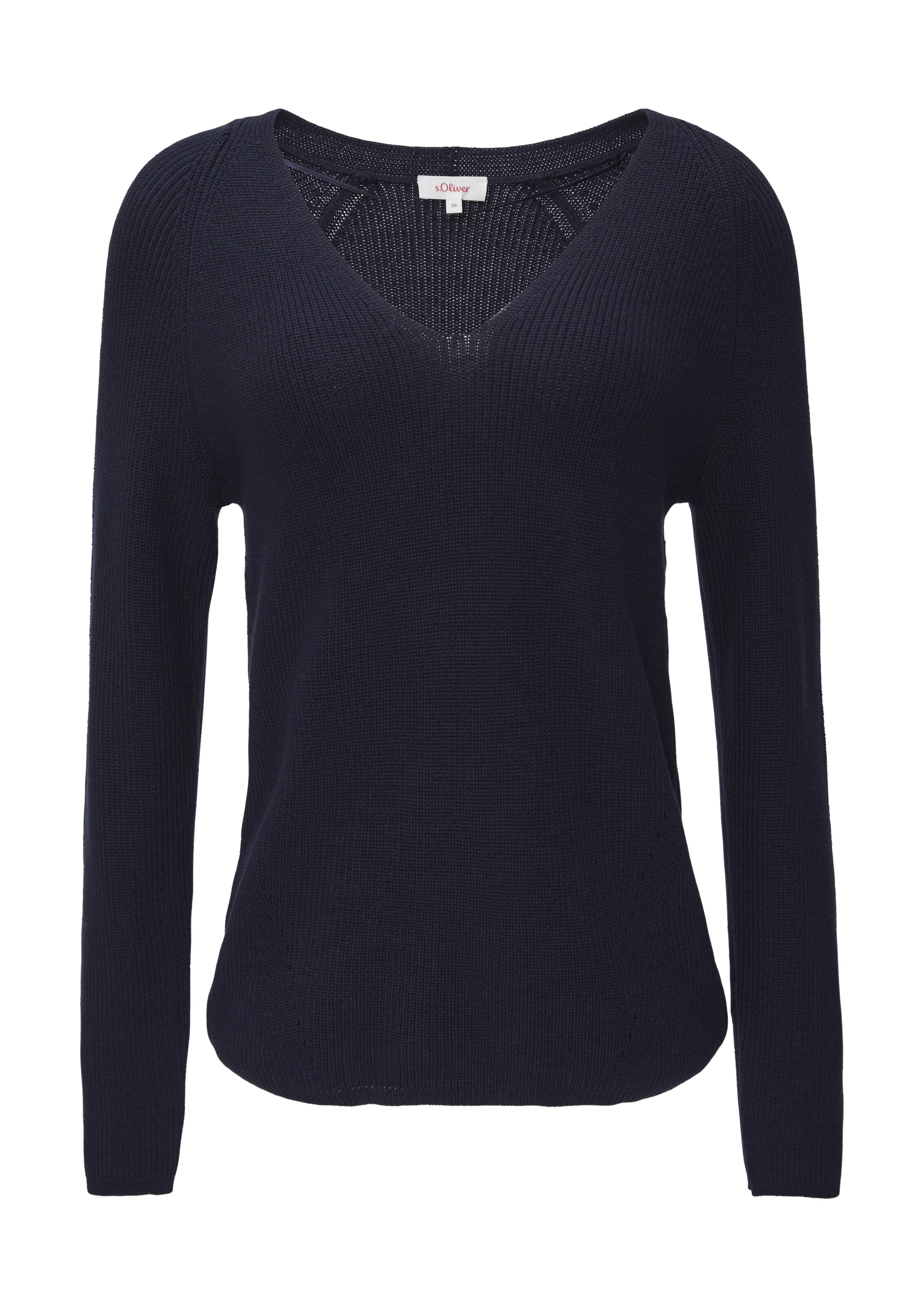 s.Oliver Pullover in Blau: Vorderseite