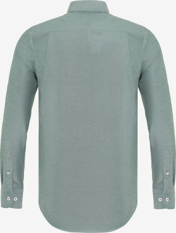 DENIM CULTURE Regular fit Overhemd ' EDIZ ' in Groen