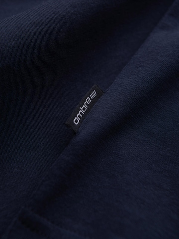 Ombre Shirt in Blauw