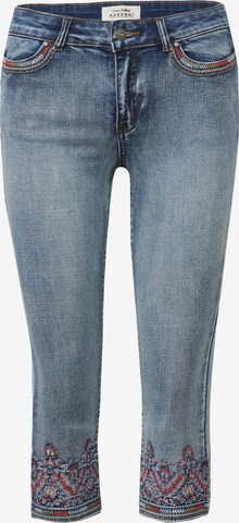 KOROSHI Skinny Jeans in Blauw: voorkant