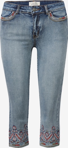 KOROSHI Skinny Jeans in Blue: front