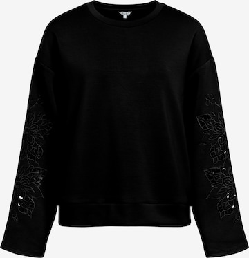 OBJECT Sweatshirt 'OBJDORINA' in Schwarz: Vorderseite