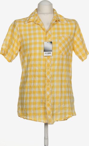 QUIKSILVER Button Up Shirt in M in Yellow: front