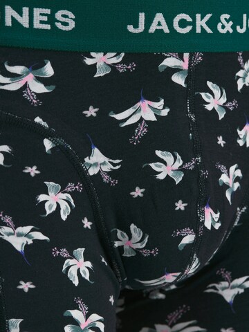 JACK & JONES Boxershorts 'JACTODD FLOWER' in Blauw