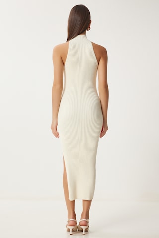 Happiness İstanbul Kleid in Beige