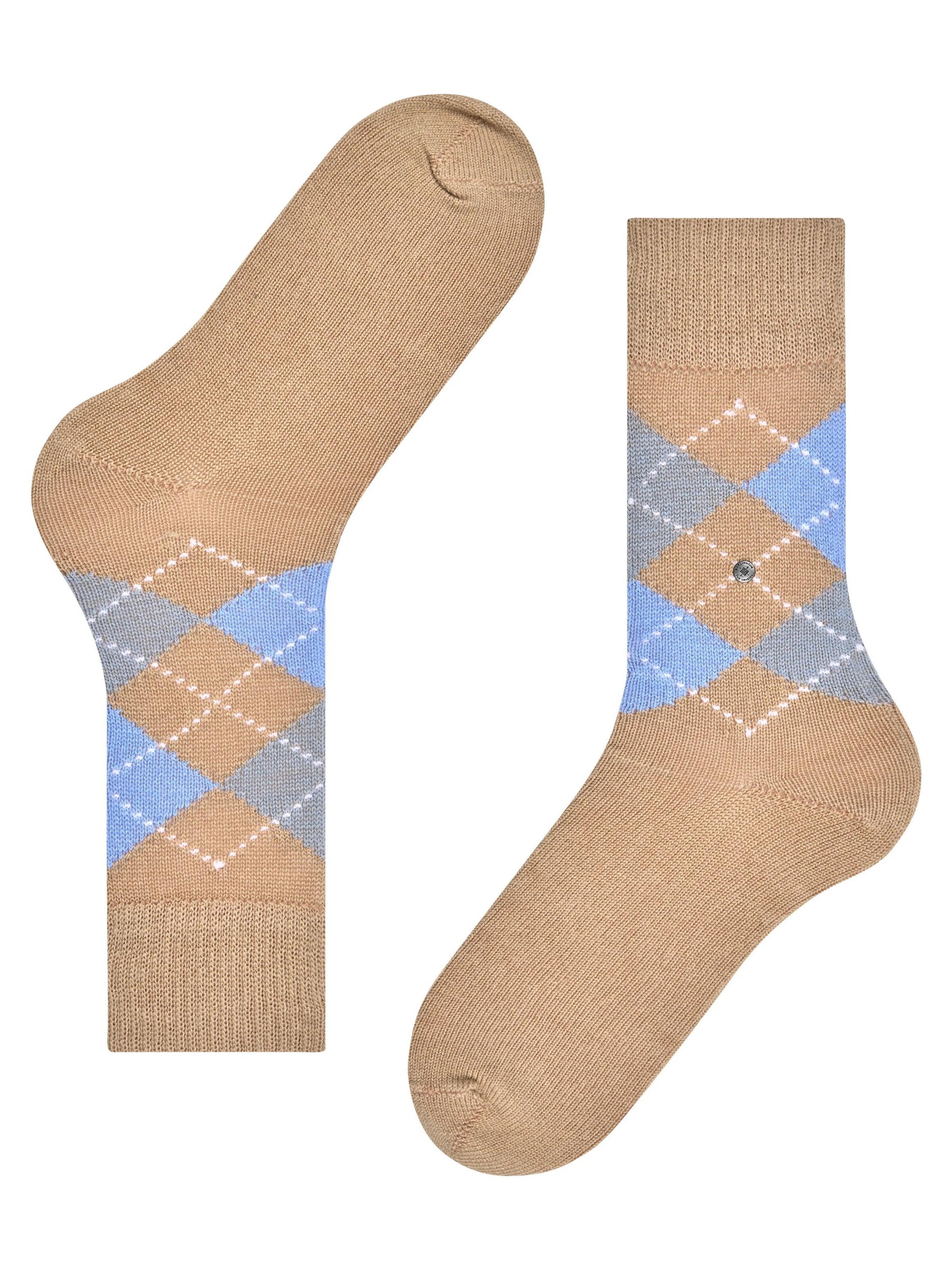 BURLINGTON Socks 'Whitby' in Brown