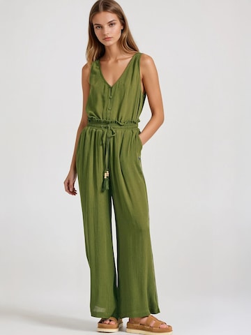 Funky Buddha Loose fit Trousers in Green