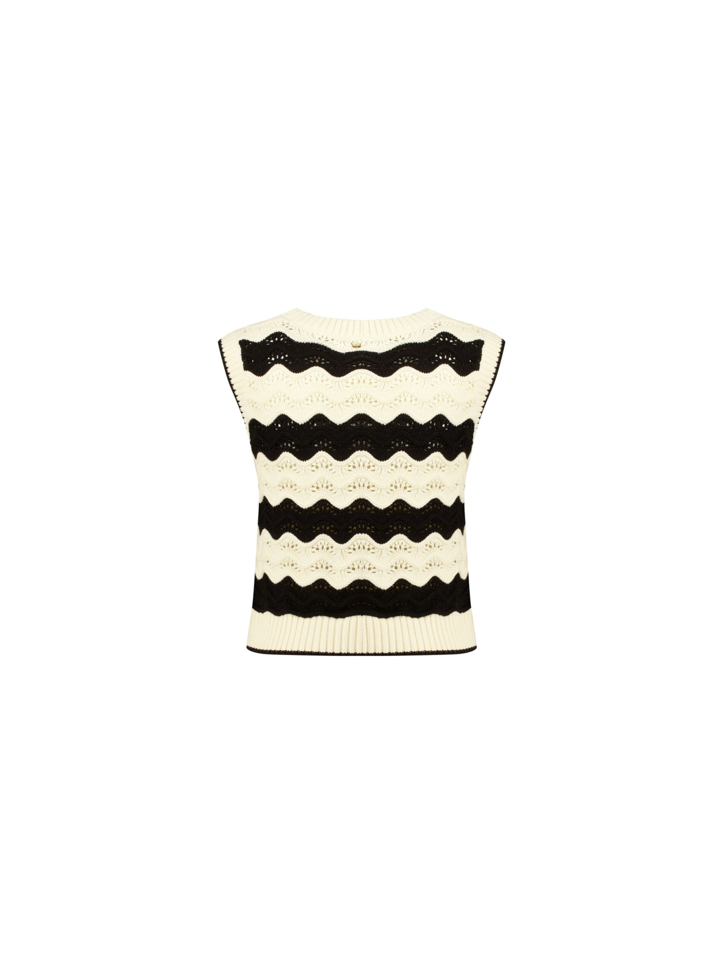 Deeluxe Stricktop 'Barrya' in Weiß