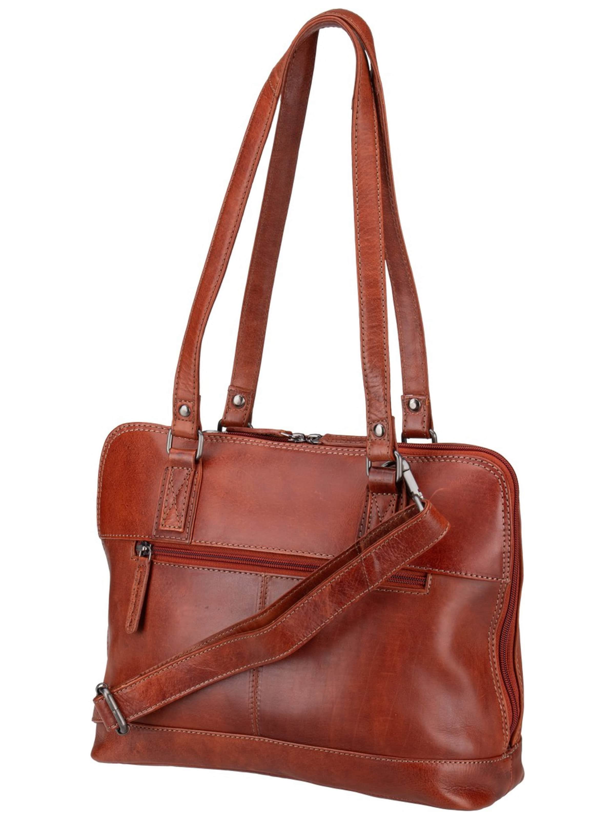 The Chesterfield Brand Schultertasche 'Viamonte' in Braun