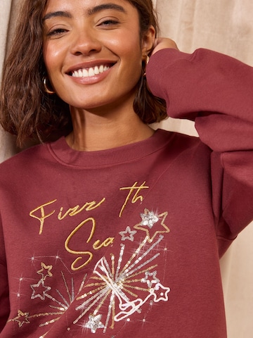 Sweat-shirt Friends Like These en rouge