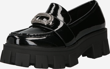 GLAMOROUS Classic Flats in Black: front
