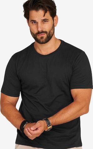 Daily Cotton Shirt 'DCBASETEEO' in Schwarz: Vorderseite