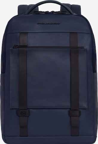 Piquadro Rucksack 'David' in Blau: predná strana