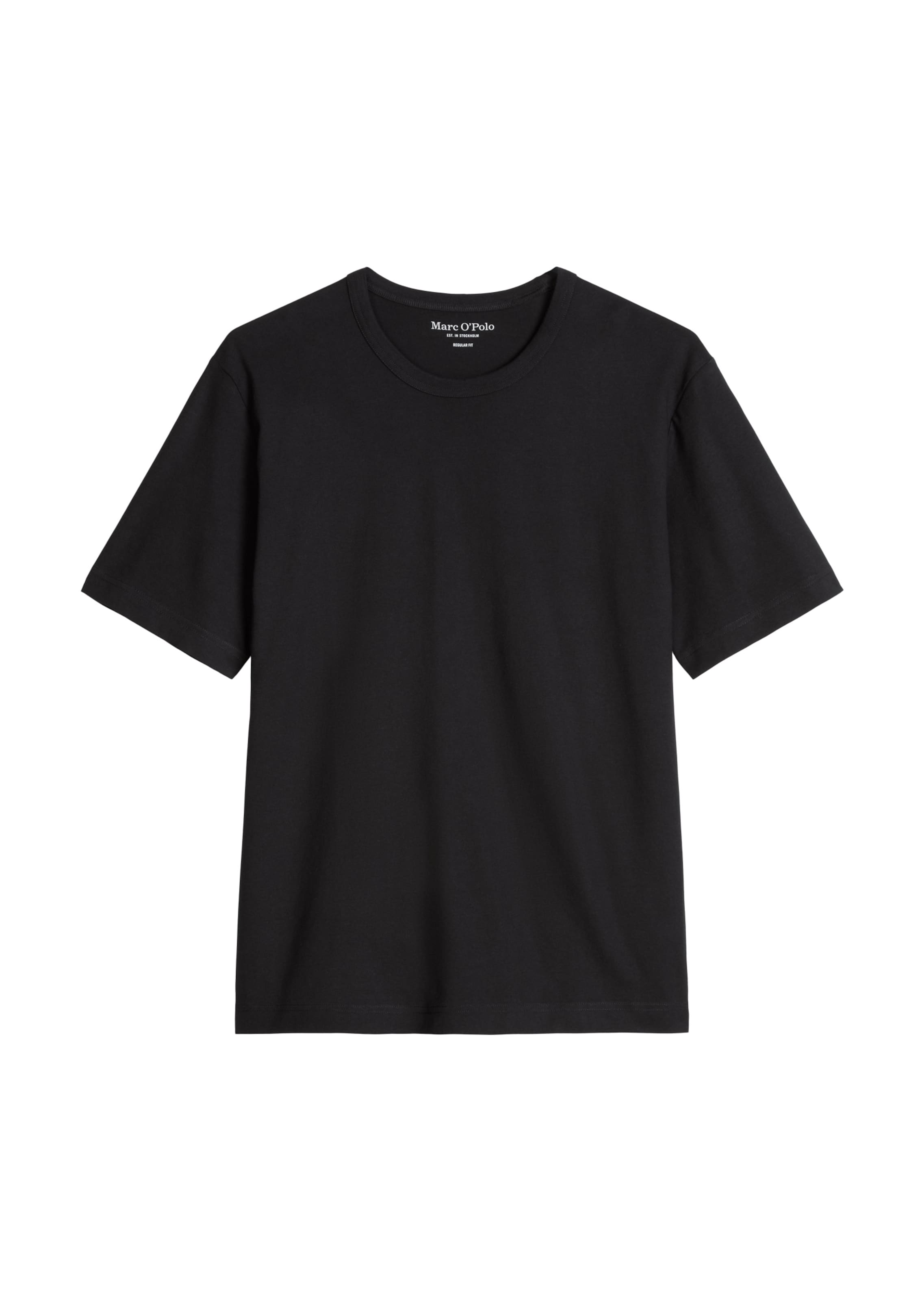 Marc O'Polo T-Shirt in Schwarz: Vorderseite