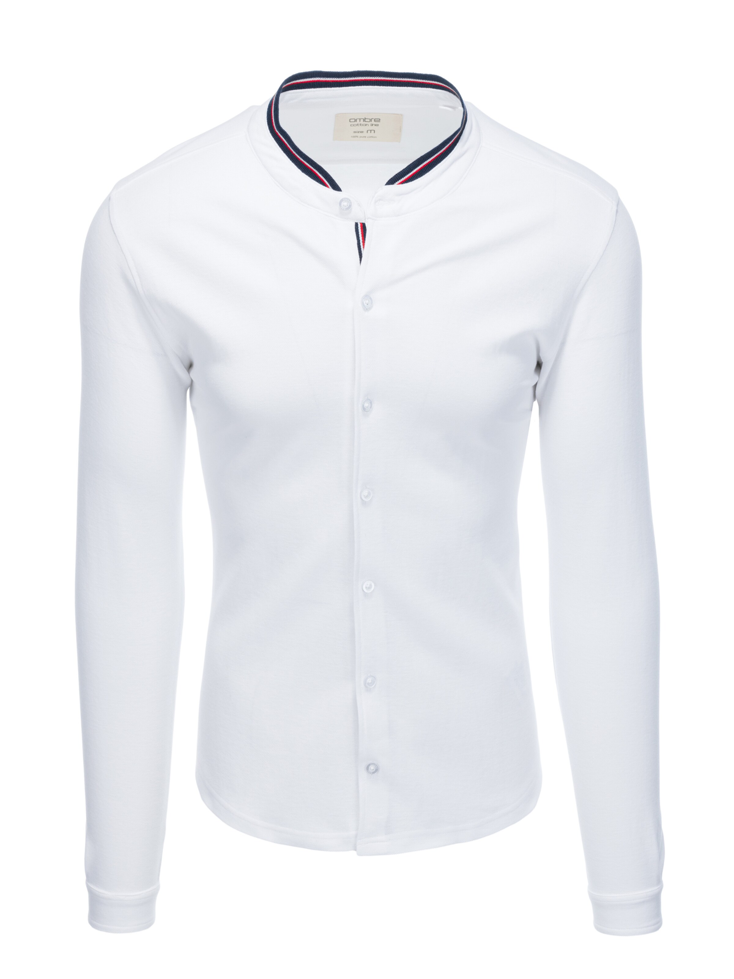 Ombre Overhemd 'K542' in de kleur Wit, Productweergave