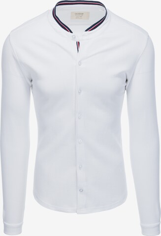 Ombre Overhemd 'K542' in Wit: voorkant