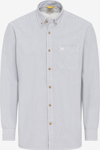 CAMEL ACTIVE Regular fit Button Up Shirt in Grey: front