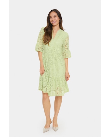 SAINT TROPEZ Kleid 'Zanna' in Grün