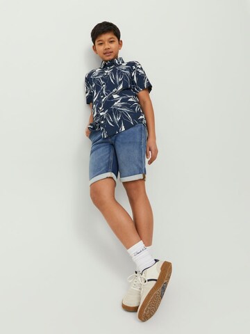 Jack & Jones Junior Normalny krój Jeansy 'Rick' w kolorze niebieski